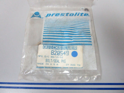 *NEW OEM* 0770 Mercury Quicksilver Bolt/Seal Package 820549