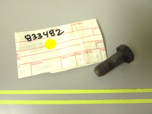 *NEW OEM* 0750 Volvo Penta SCREW 833482