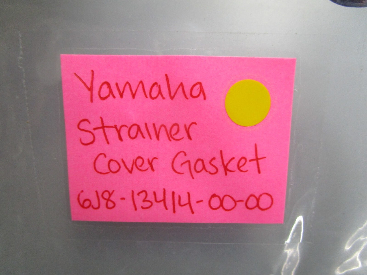 *NEW OEM* 0810 Yamaha Strainer Cover Gasket 6J8-13414-00-00