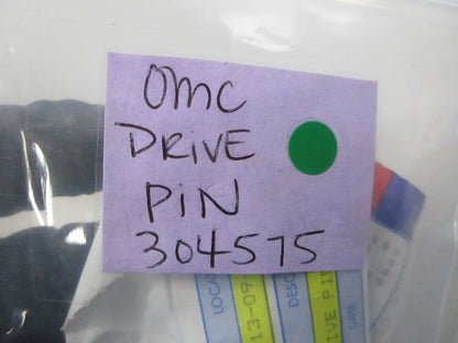NEW OEM (LOT OF 2) 304575 0304575 OMC Johnson Evinrude Drive Pin 0810