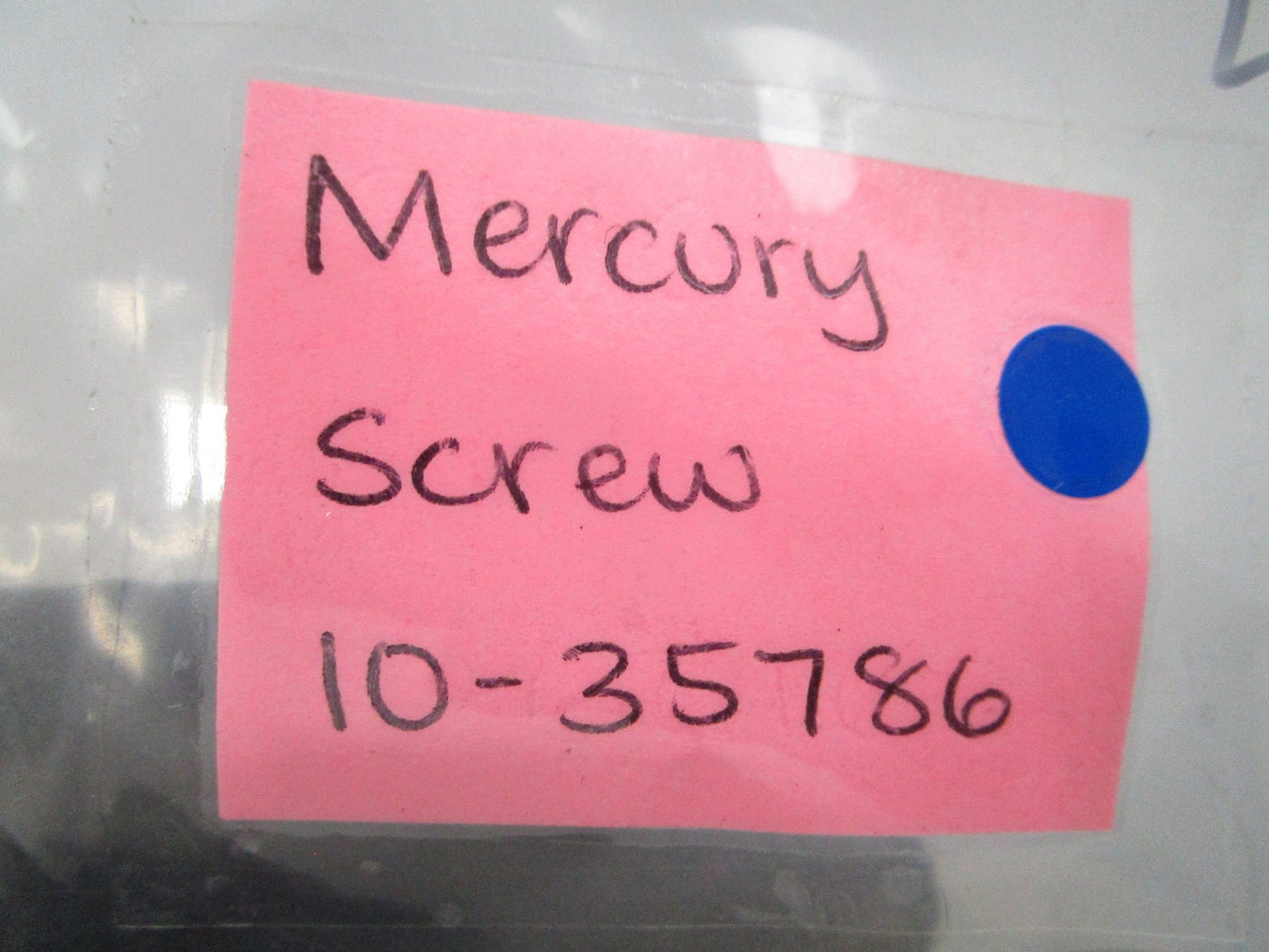 NEW OEM (LOT OF 4) 10-35786 Mercury Quicksilver Screw 0810