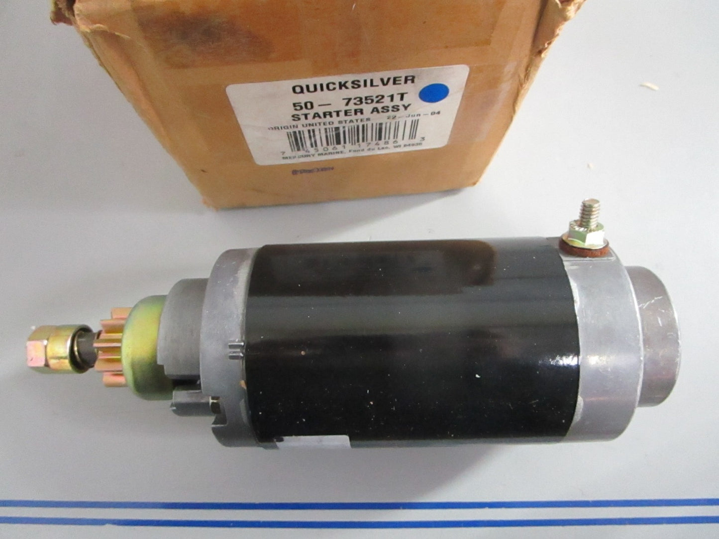 NEW OEM 50-73521T Mercury Quicksilver Starter Assy 0820