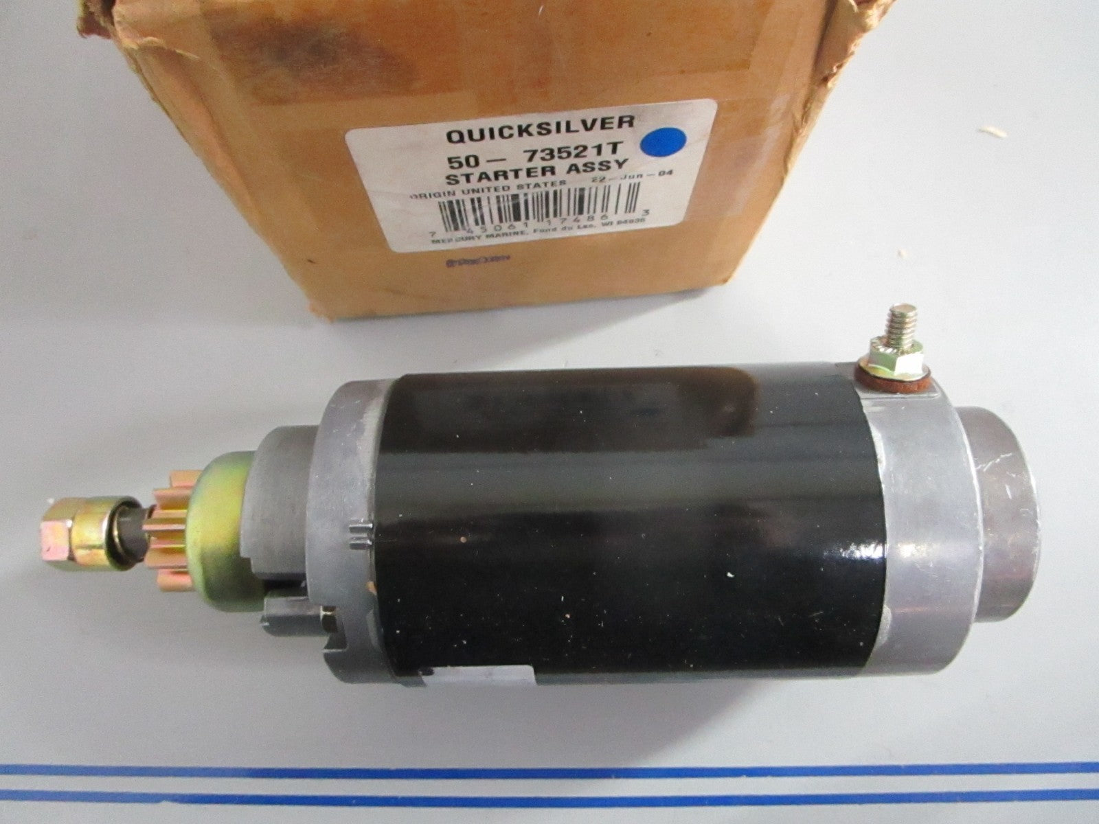 NEW OEM 50-73521T Mercury Quicksilver Starter Assy 0820