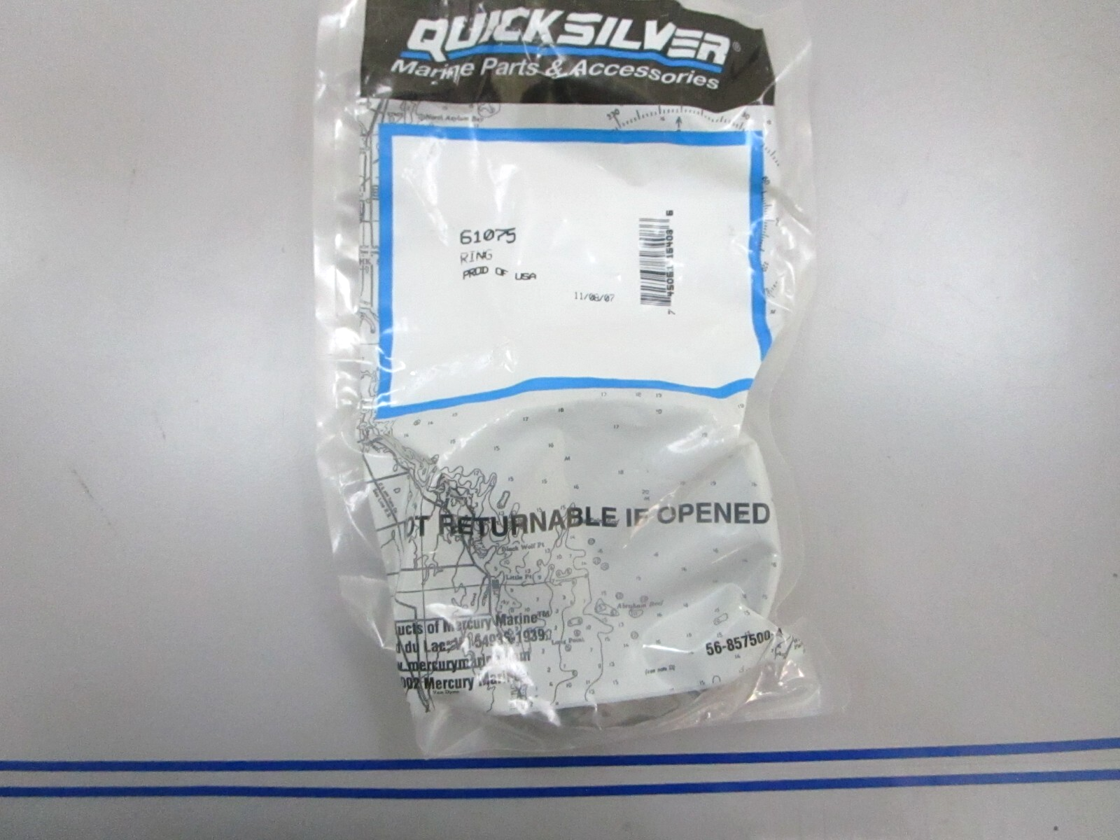 *NEW OEM* 0780 Mercury Quicksilver Ring 61075