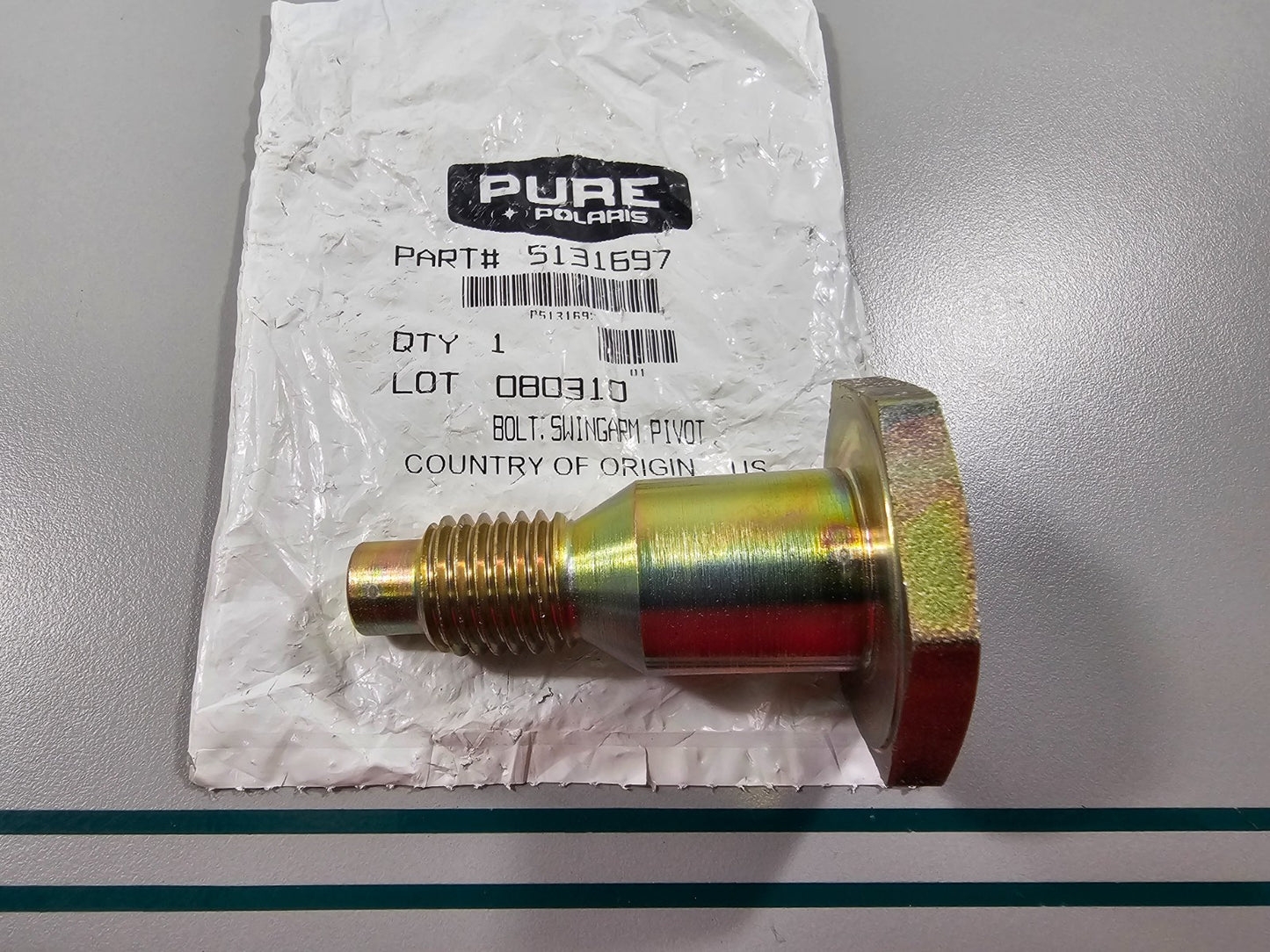 NEW OEM 5131697 Polaris Swingarm Pivot Bolt 0810
