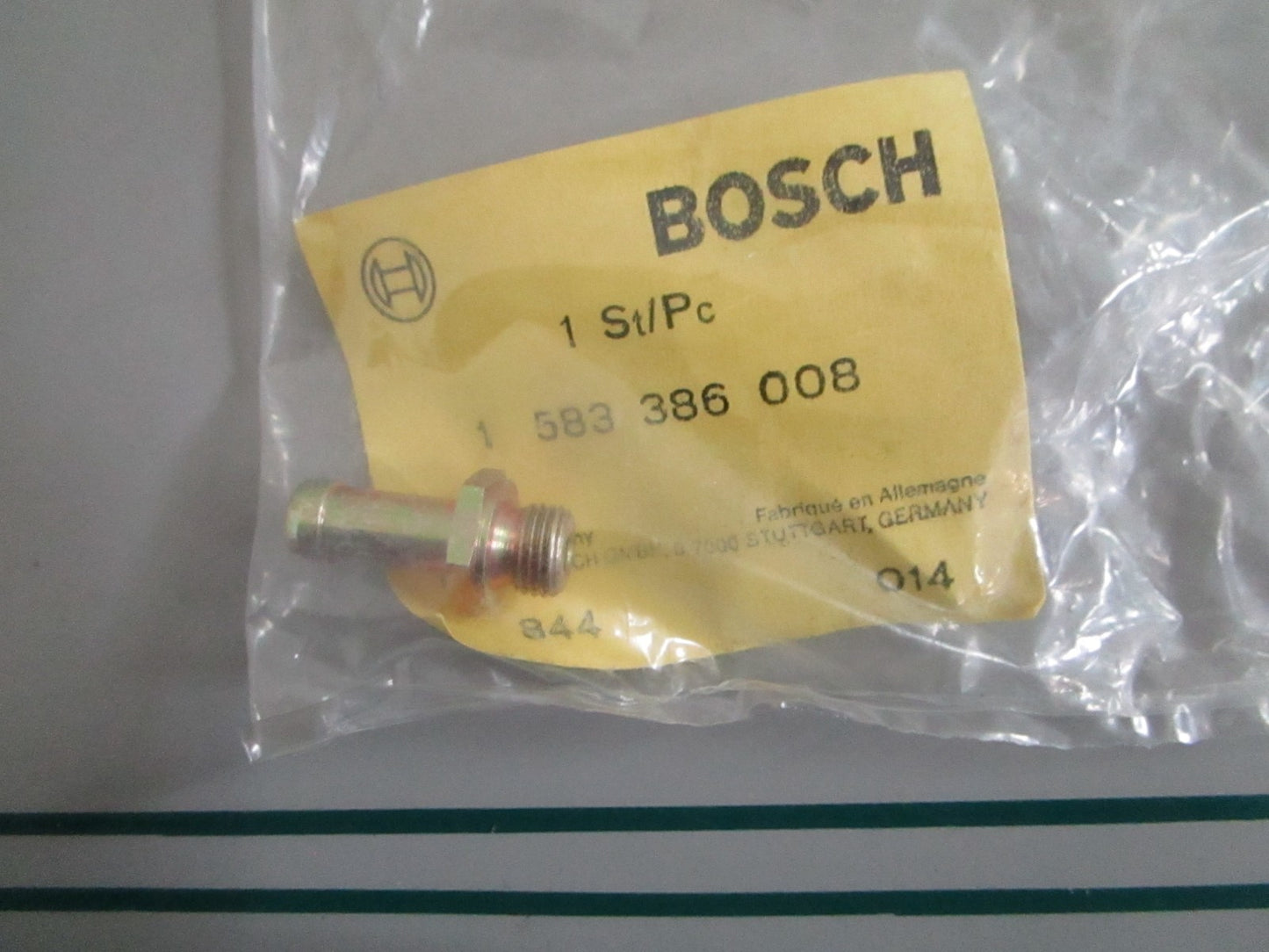 NEW OEM 1583386008 Bosch Check Valve 0820