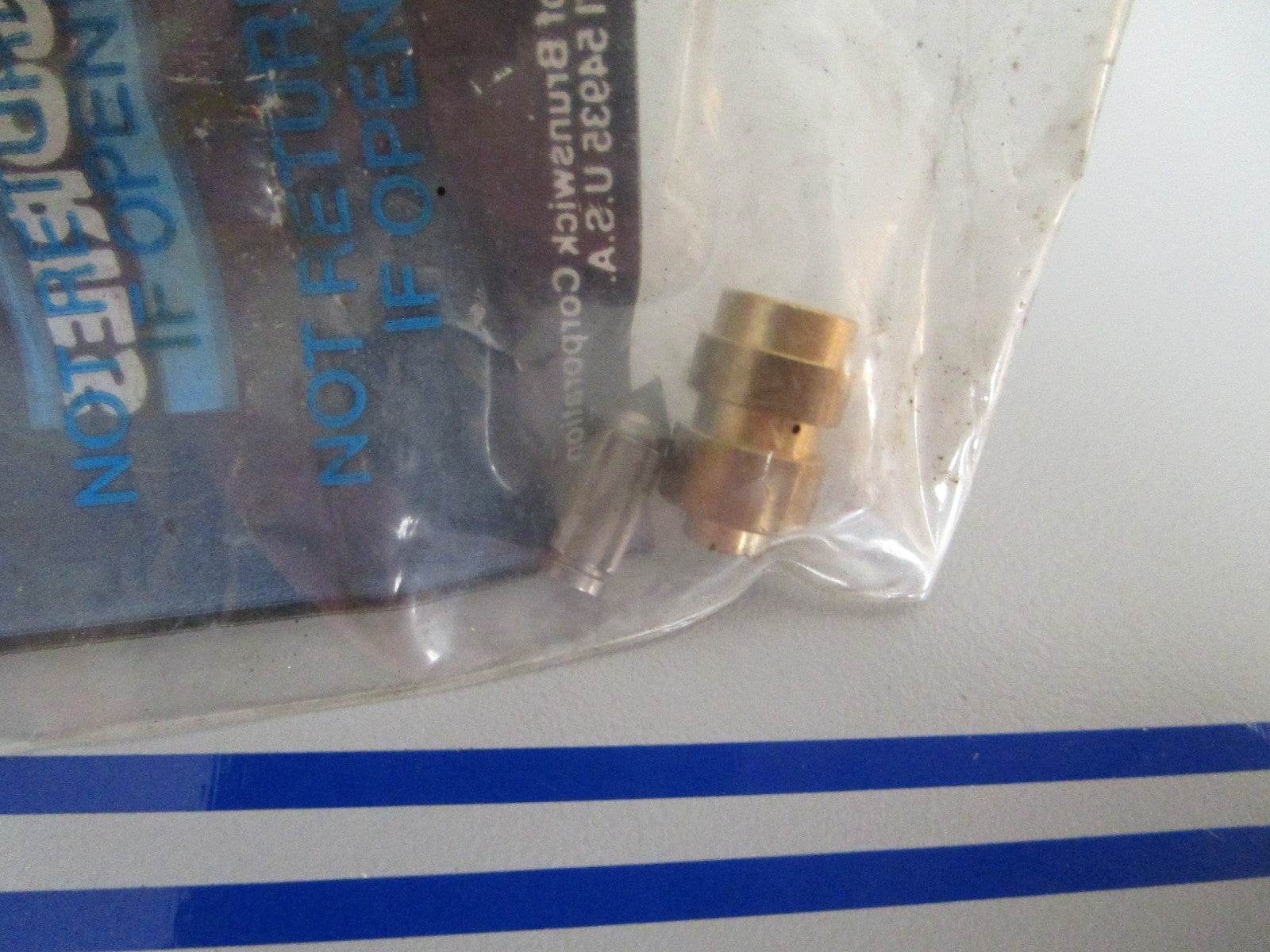 *NEW OEM* 0720 Mercury Quicksilver Inlet Needle Valve Set 82780M