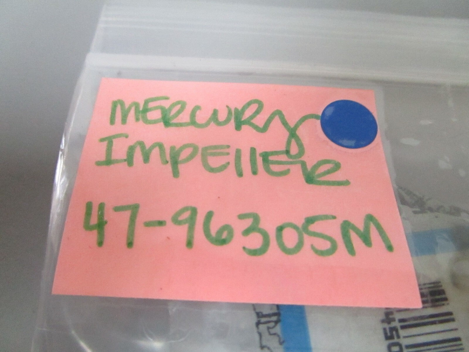 *NEW OEM* 0770 Mercury Quicksilver Impeller 47-96305M