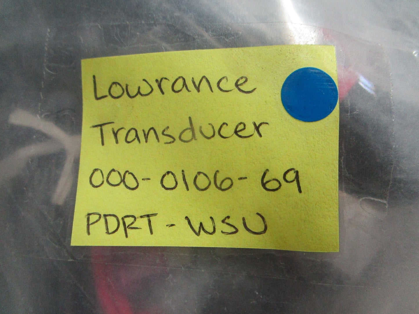 NEW OEM 000-0106-69 PDRT-WSU Lowrance Transducer 0820