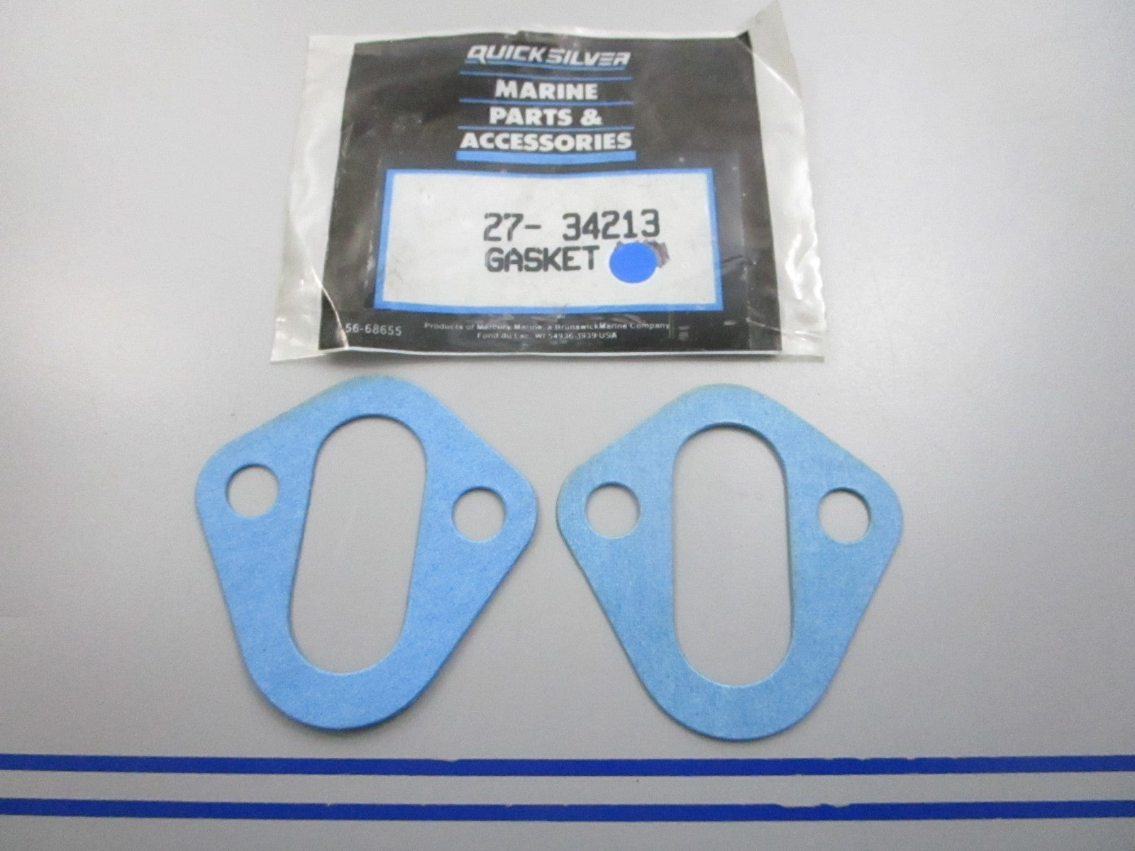 NEW OEM (LOT OF 2) 27-34213 Mercury Quicksilver Gasket 0810