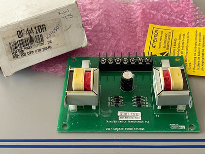 *NEW OEM* 0720 Generac 240VAC XFMR PCB COMM Board 0F4410A