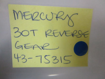 NEW OEM Mercury Quicksilver 43-75315 30T Reverse Gear 0720