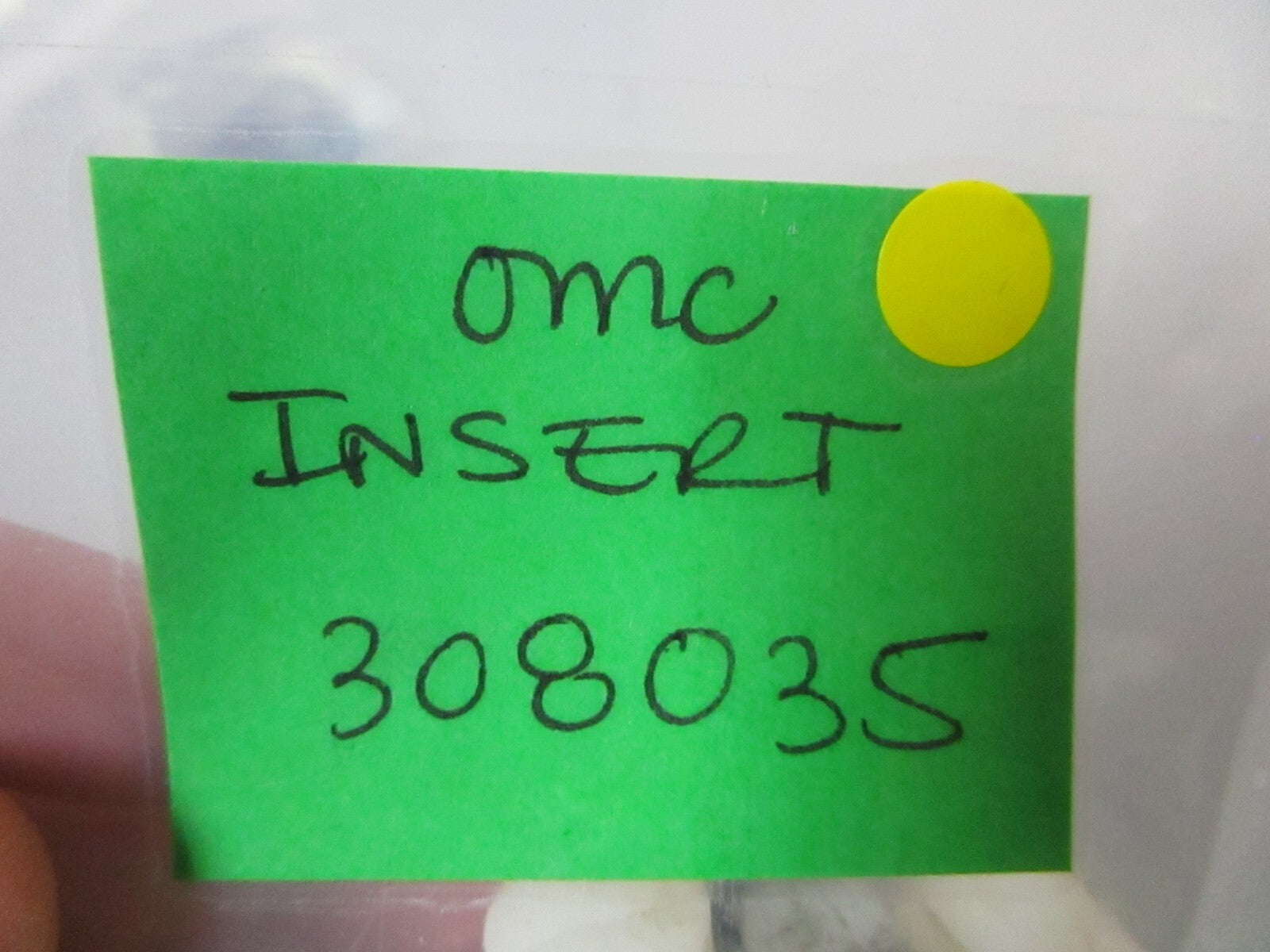 *NEW OEM* (LOT OF 2) 0750 OMC Johnson Evinrude INSERT 308035 0308035
