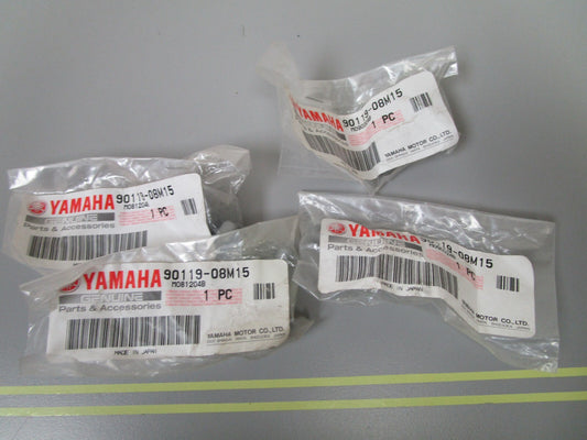 *NEW OEM* (LOT OF 4) 0810 Yamaha Bolt w/ Washer 90119-08M15