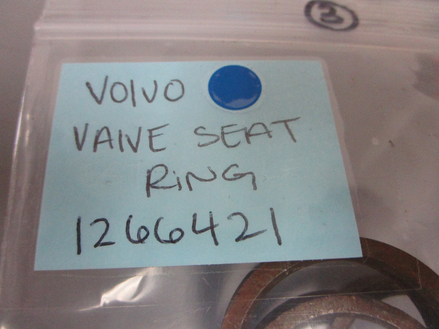 *NEW OEM* 0720 Volvo Penta Valve Seat Ring 1266421