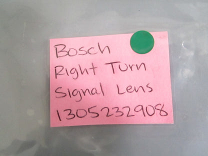 NEW OEM 1305232908 Bosch Right Turn Signal Lens 0820