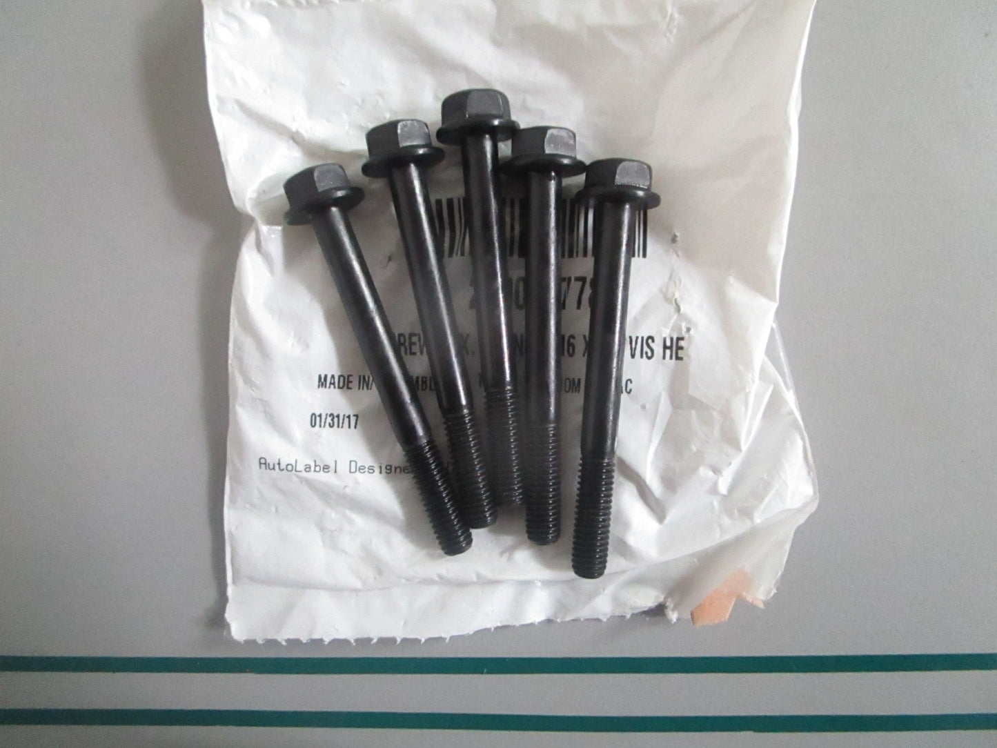 NEW OEM (LOT OF 5) 250000778 Can-Am Screw 0820
