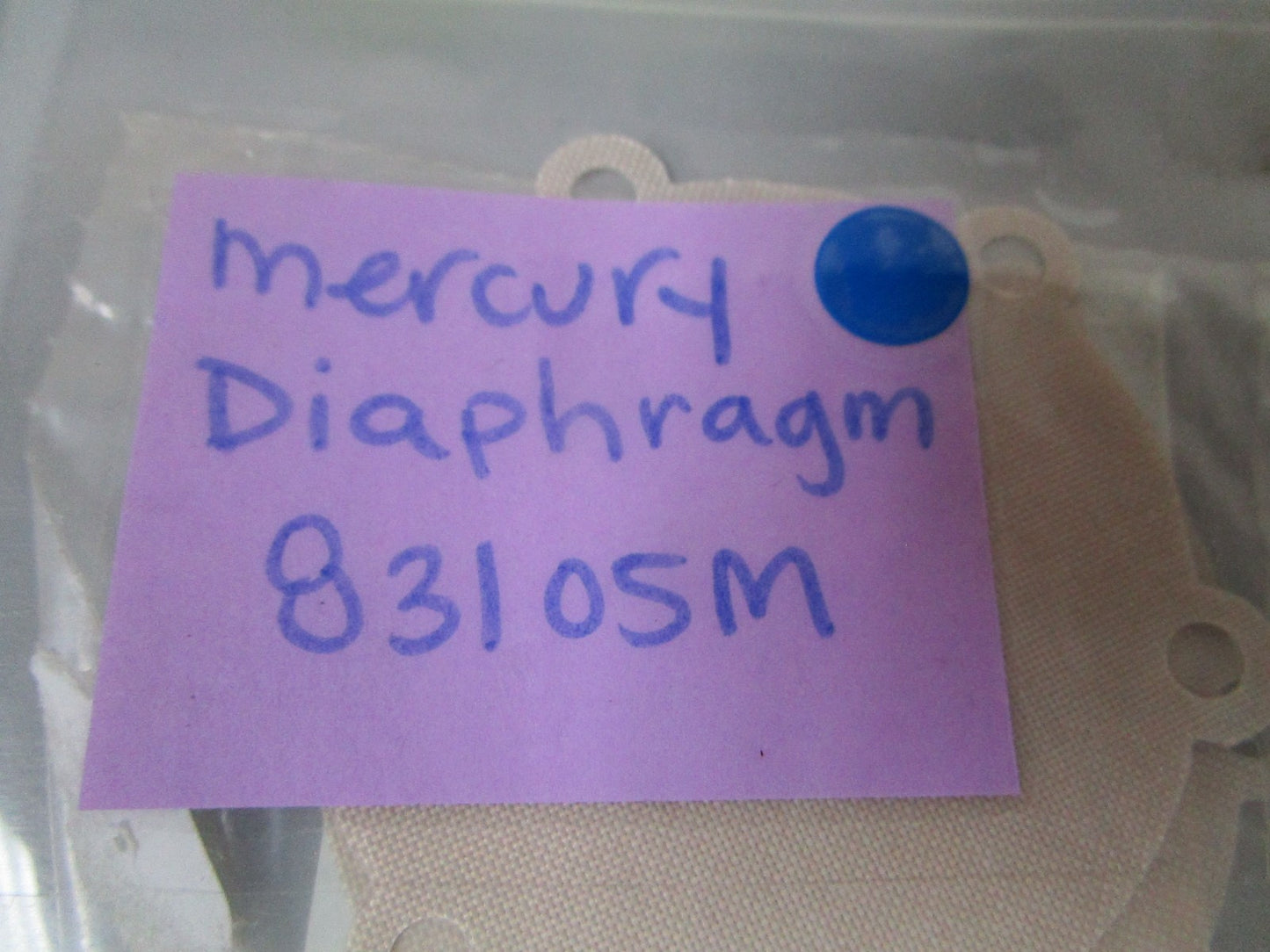 NEW OEM 83105M Mercury Quicksilver Diaphragm 0810