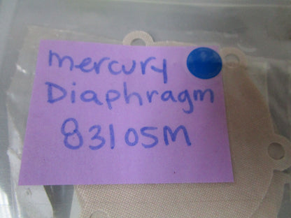 NEW OEM 83105M Mercury Quicksilver Diaphragm 0810
