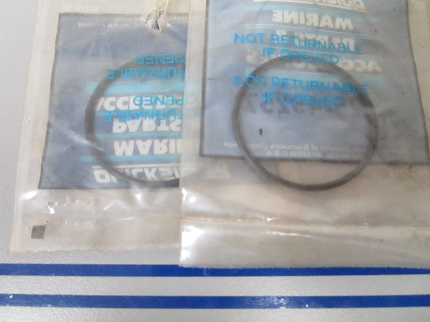 NEW OEM (LOT OF 2) 25-45257 Mercury Quicksilver O-Ring 0810