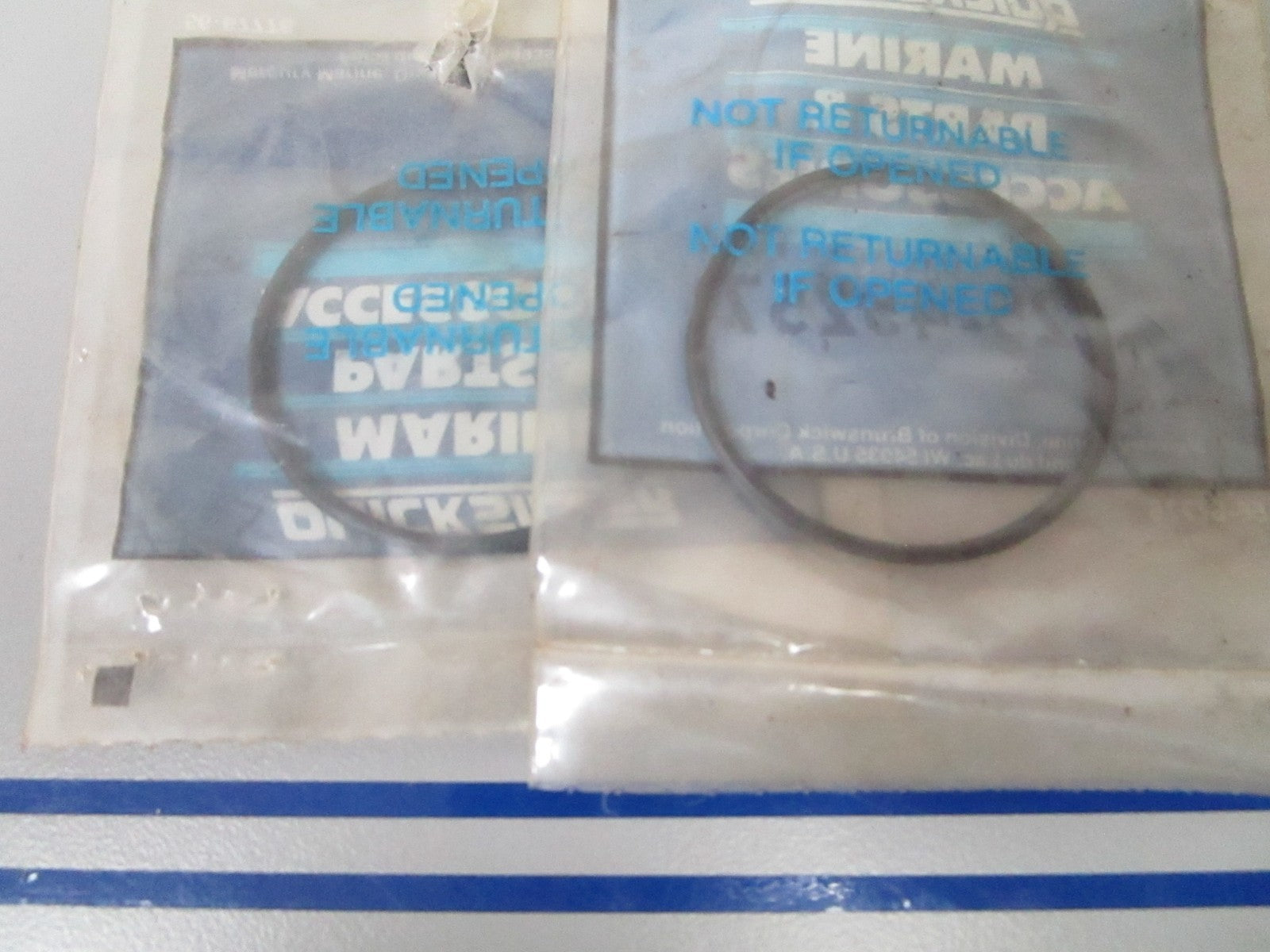 NEW OEM (LOT OF 2) 25-45257 Mercury Quicksilver O-Ring 0810