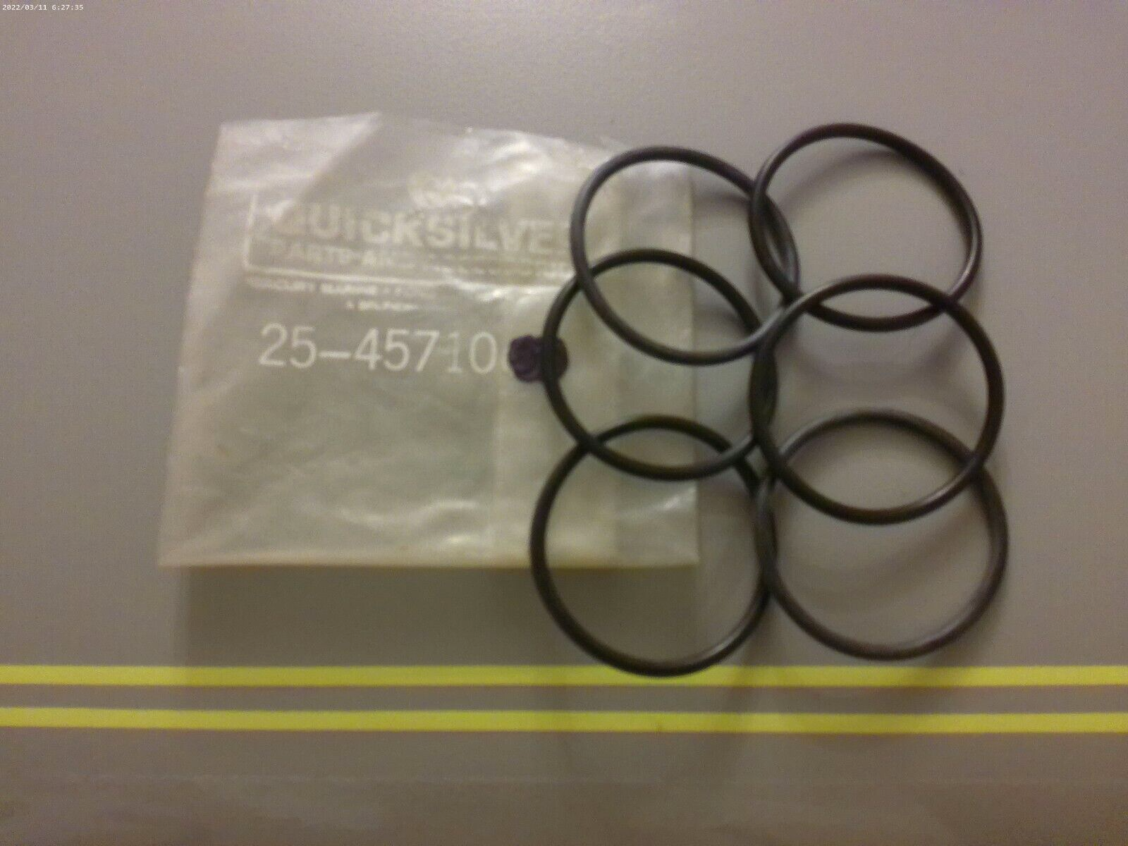 *NEW OEM* (LOT OF 6) 0810 Mercury Quicksilver O-Ring 25-45710