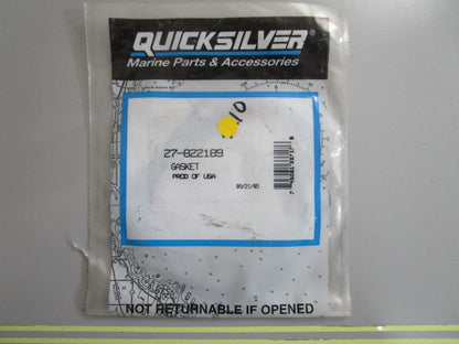 *NEW OEM* 0810 Mercury Quicksilver Gasket 27-822189