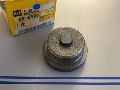 NEW OEM 8B-6599 CAT Caterpillar Magnetic Drain Plug 0720