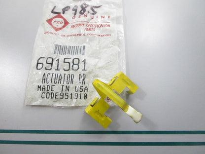 NEW OEM 691581 Whirlpool Actuator 0810