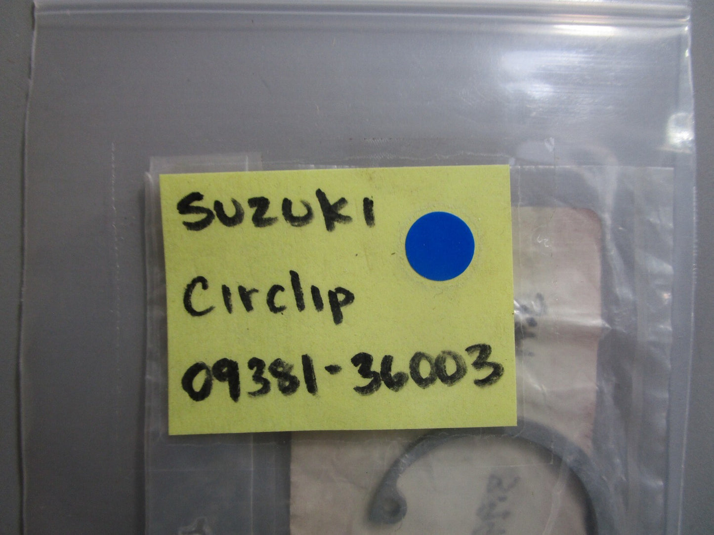 *NEW OEM* 0810 Suzuki Circlip 09381-36003