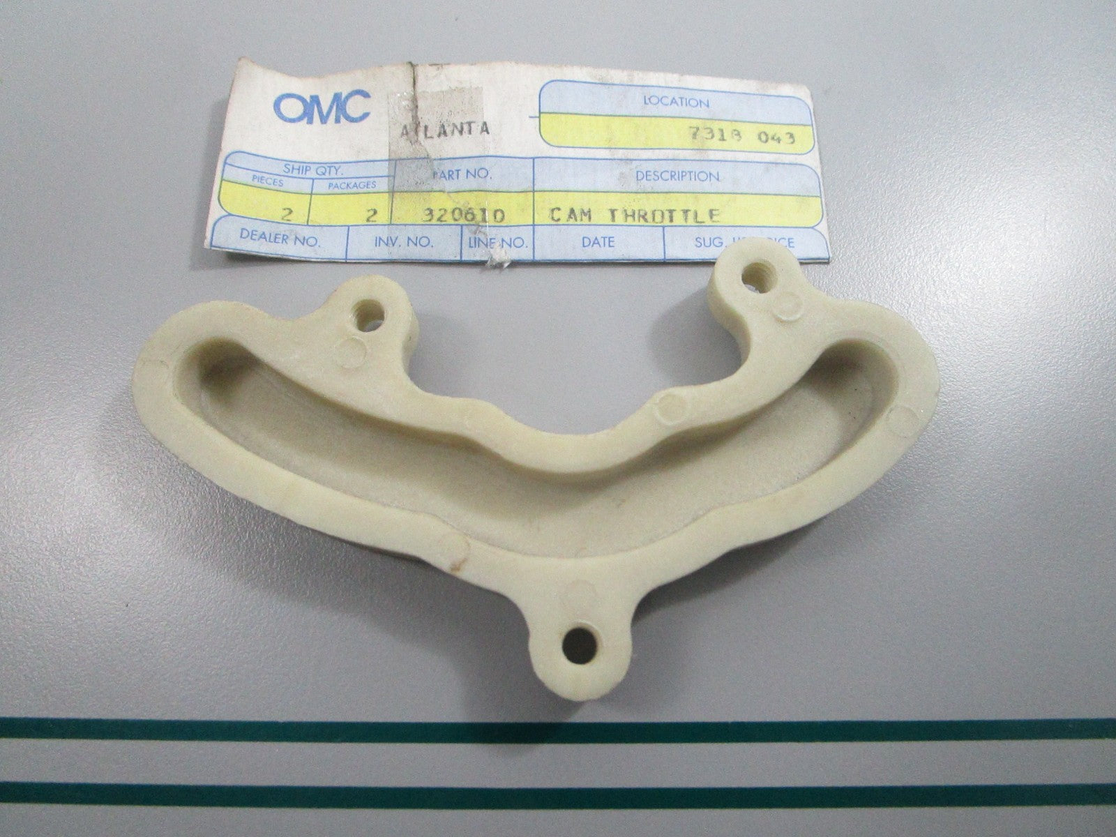 NEW OEM 320610 0320610 OMC Johnson Evinrude Cam Throttle 0810