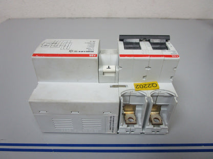 *NEW* 0720 ABB High Performance MCB & Block S802S-C63 DDA802 A AP-R