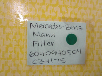 NEW OEM 60400940504 C34175 Mercedes-Benz Mann Filter 0810