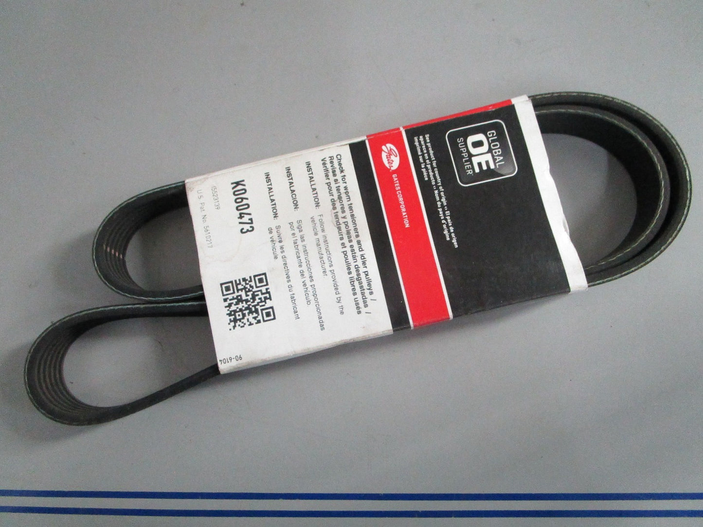 NEW K060473 Gates Micro-V Serpentine Belt 0820