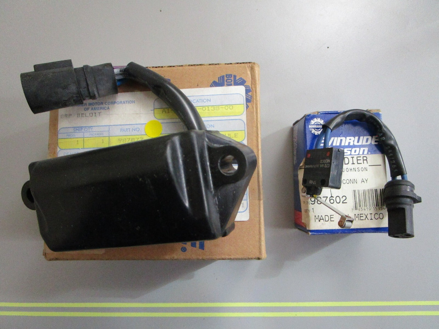 *NEW OEM* 0820 OMC Johnson Evinrude Shift Module Kit Ay 987877 0987877