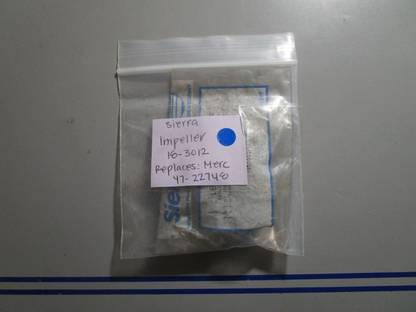 *NEW* 0770 Sierra Impeller 18-3012 Replaces: Mercury 47-22748