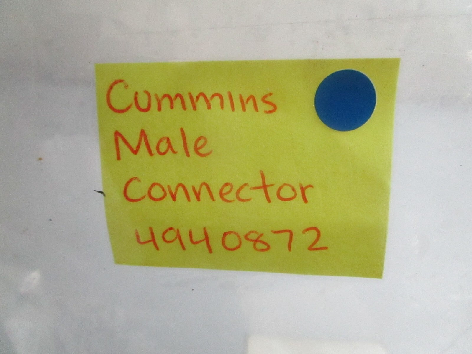 *NEW OEM* 0820 Cummins Male Connector 4940872