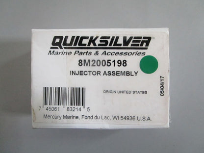 Mercury Marine NEW OEM 8M2005198 Fuel Injector NOS Genuine Factory Outboard 0820