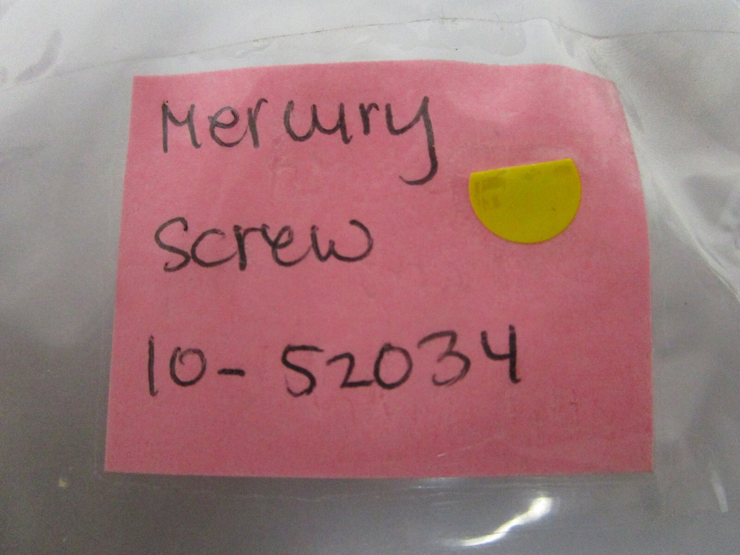 *NEW OEM* (LOT OF 5) 0810 Mercury Quicksilver Screw 10--52034