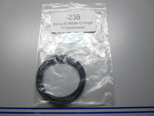*NEW* (LOT OF 5) 0810 Buna-N Nitrile O-Ring -235