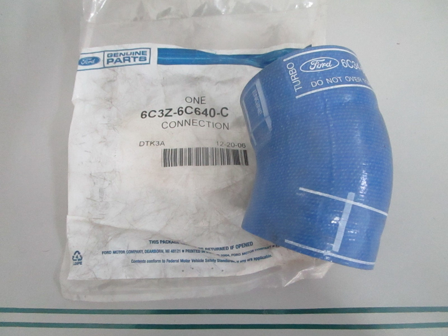 Ford 6C3Z-6C640-C Intercooler Hose Boot 6.0L Power Stroke F250 F350 NEW OEM 0820