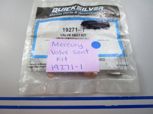 NEW OEM 19271-1 Mercury Quicksilver Valve Seat Kit 0810