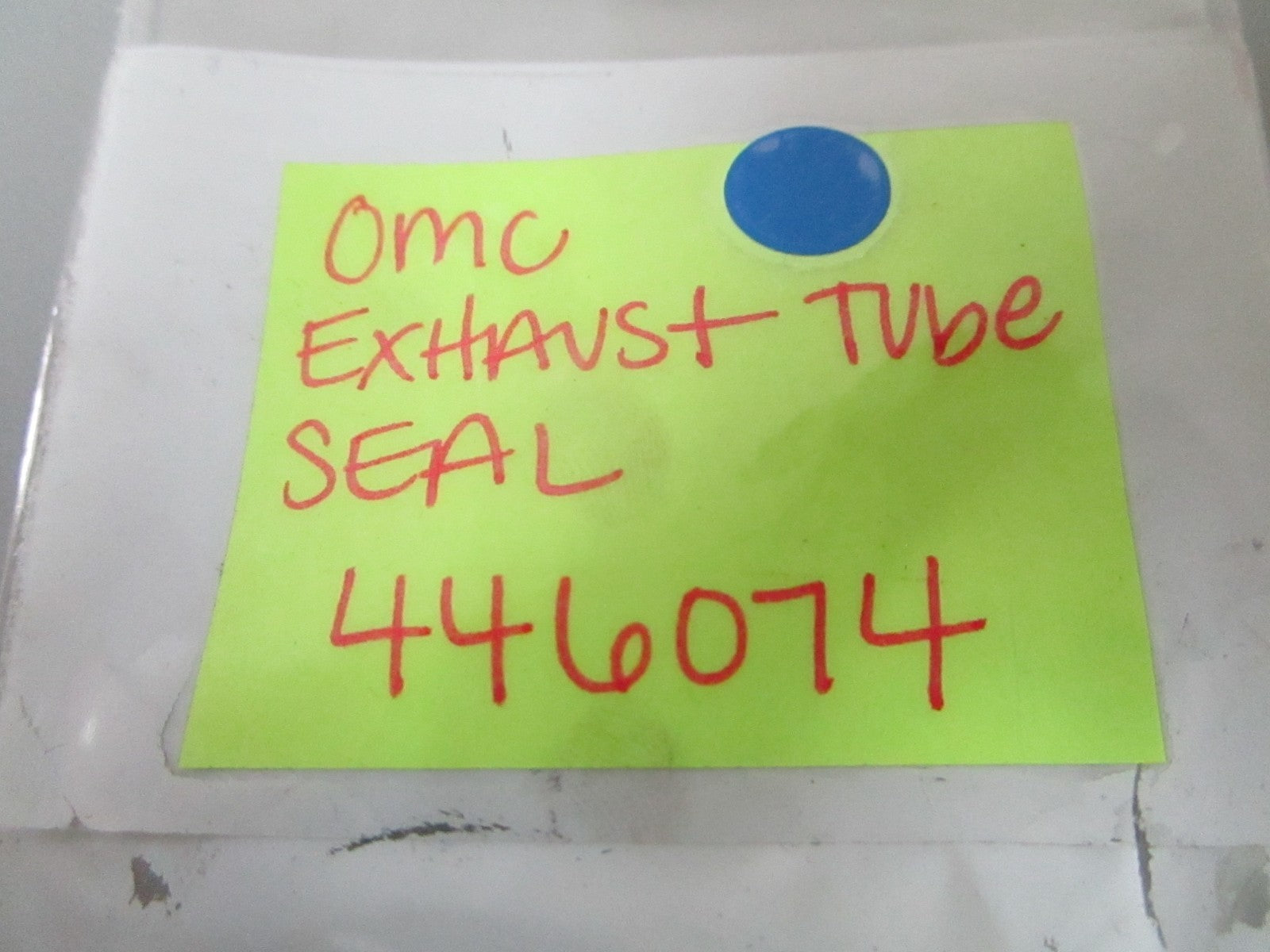 *NEW OEM* 0720 OMC Johnson Evinrude Exhaust Tube Seal 446074 0446074