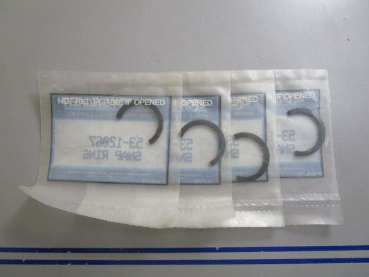 *NEW OEM* (LOT OF 4) 0770 Mercury Quicksilver Snap Ring 53-12067
