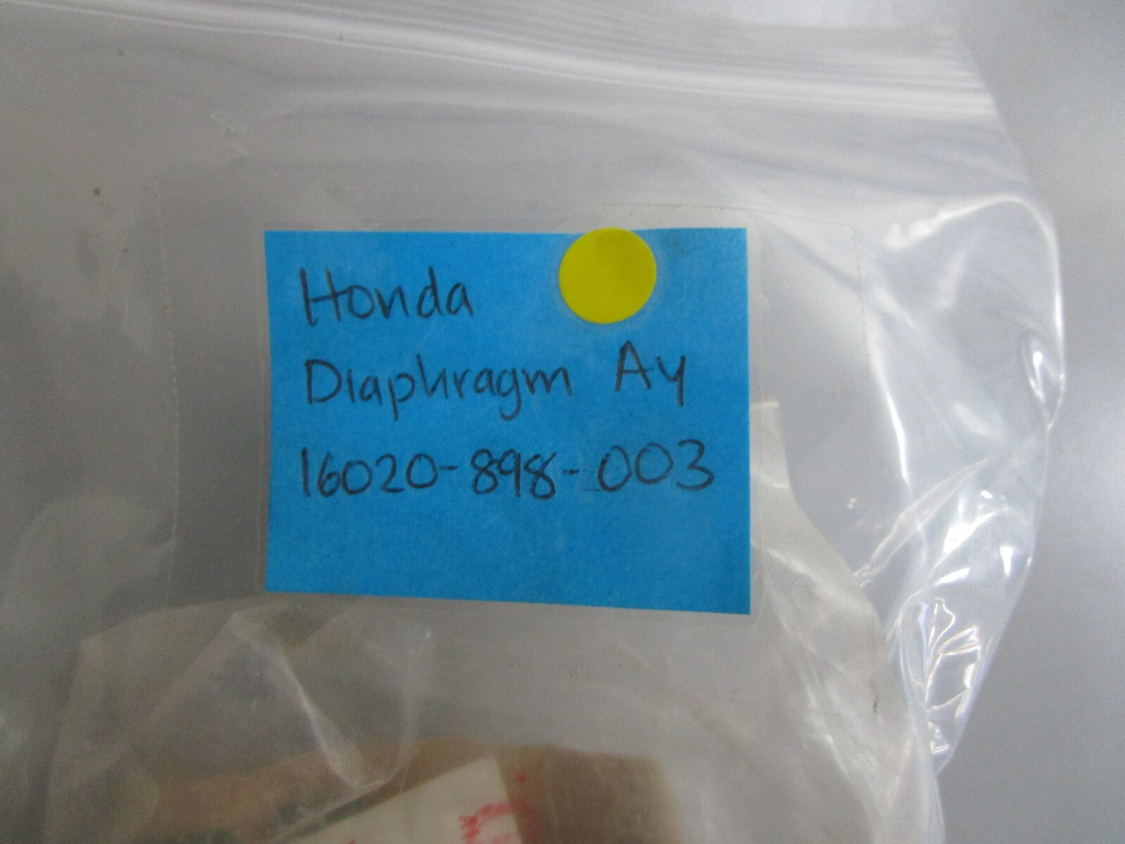*NEW OEM* 0810 Honda Diaphragm Assembly 16020-898-003