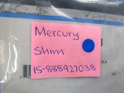 NEW OEM 15-888927038 Mercury Quicksilver Shim 0810