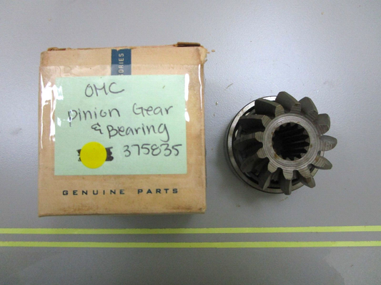 *NEW OEM* 0750 OMC Johnson Evinrude PINION GEAR & BEARING 375835 0375835