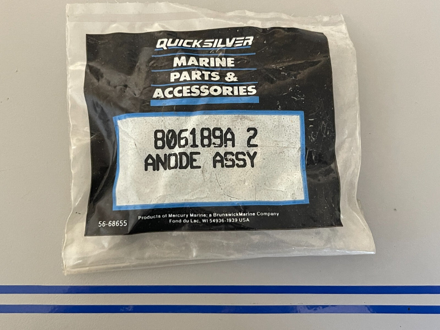 *NEW OEM* 0810 Mercury Quicksilver Anode Assembly 806189A2