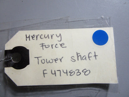 *NEW OEM* 0810 Mercury Force Tower Shaft F474838