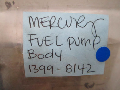 *NEW OEM* 0810 Mercury Quicksilver Fuel Pump Body 1399-8142